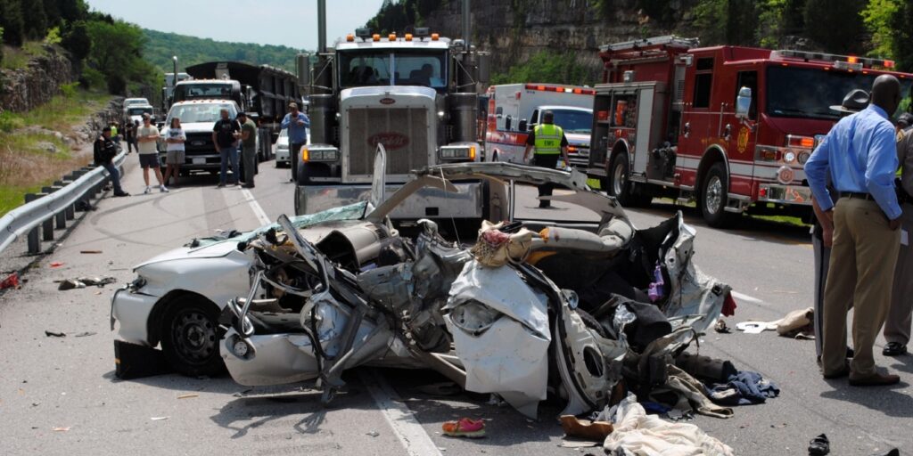 Flora Stuart Semi Crash
