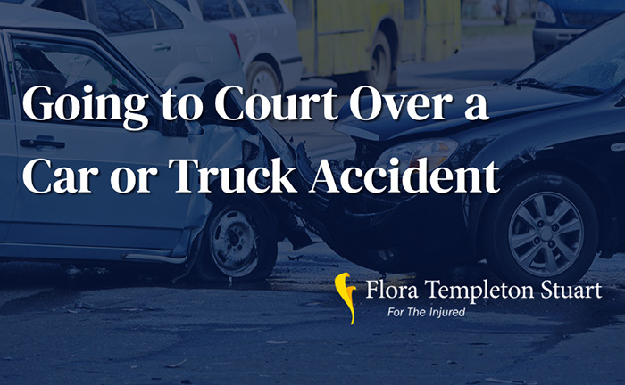 What Happens If We Go To Court Over a Car Accident