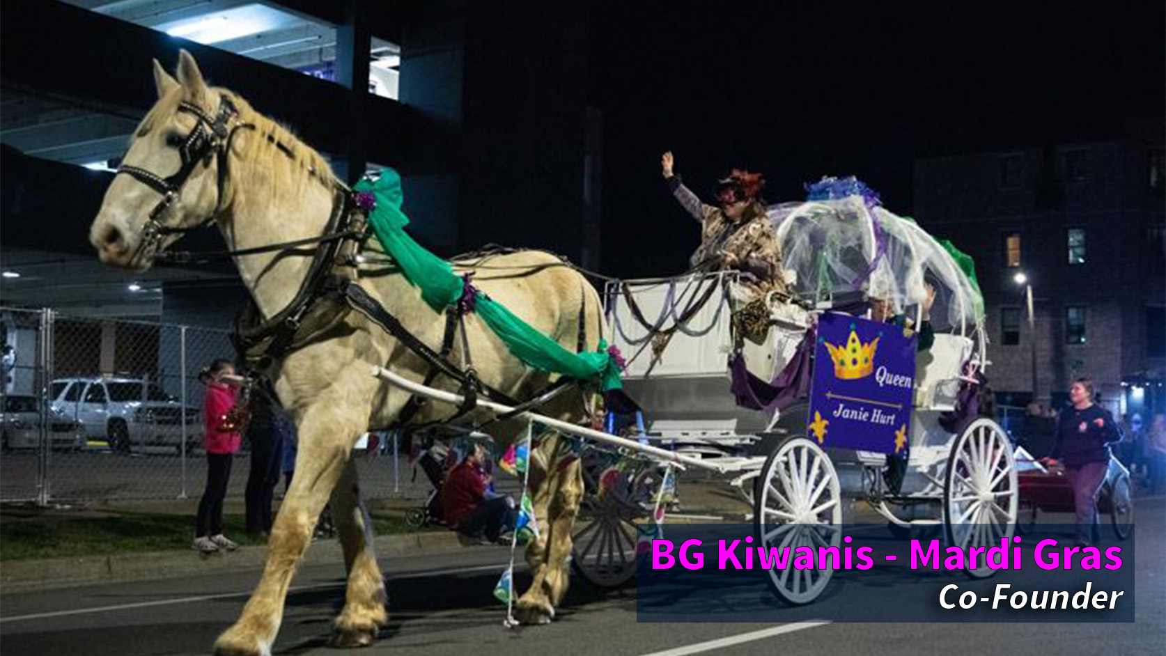 mardi gras float picture carriage
