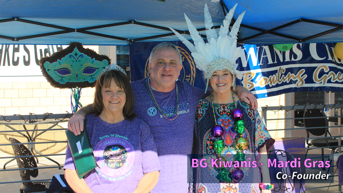 flora leeann mardi gras kiwanis tent