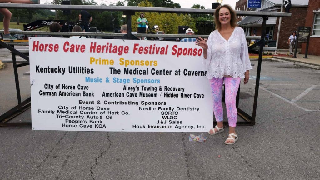 TITLE SPONSOR OF THE HORSE CAVE HERITAGE FESTIVAL FOR 2024