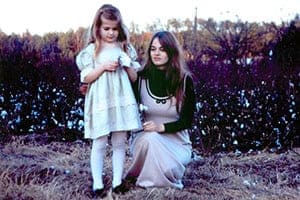 Flora Stuart and her daughter in the 1970's