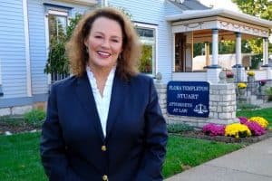 Flora Stuart at her office