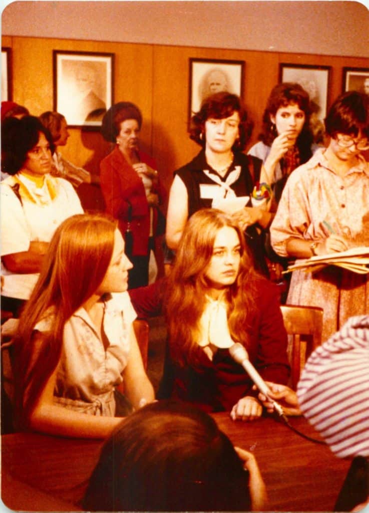 Flora Templeton Stuart representing Marla Pitchford in a trial the received national press