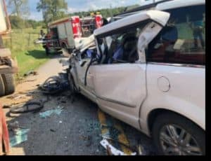 wrongful death car accident crash kentucky